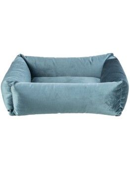 Cama con forma de cuna Trixie Malia azul/gris