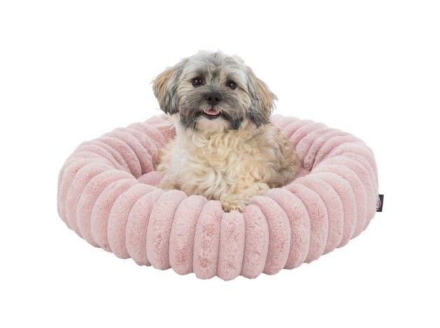 Trixie cama redonda Lonni rosa para perros