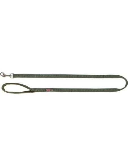 Correa Trixie nylon doble capa Premium verde oliva