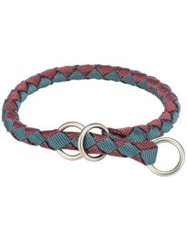 Trixie collar Cavo óxido/azul petróleo para educación y paseo del perro