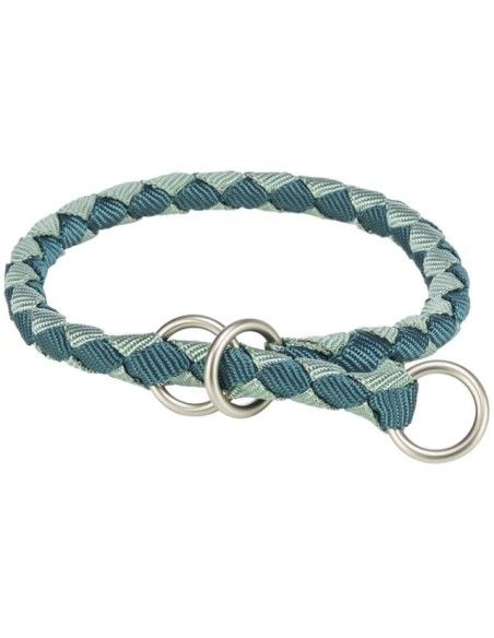 Collar Trixie Cavo azul petroleo/salvia de nylon redondo para perros Collar Trixie Cavo azul petroleo/salvia de nylon redondo para perros
