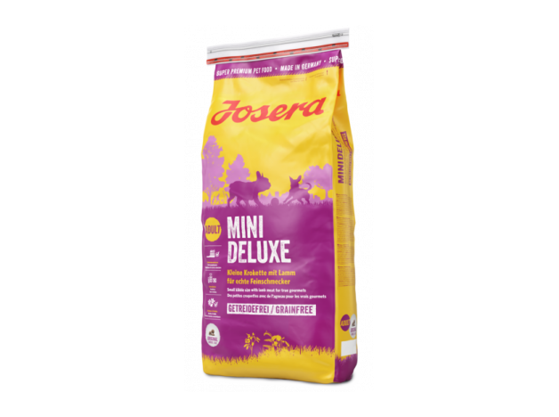 Pienso josera mini de lux libre de cereales para perros de razas pequeñas, saco de 15 kilos