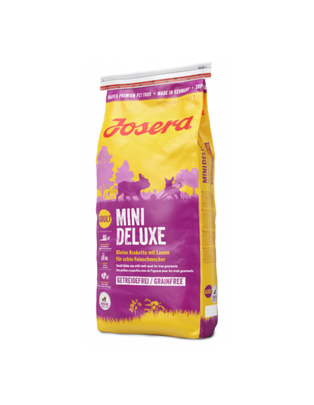 Pienso josera mini de lux libre de cereales para perros de razas pequeñas, saco de 15 kilos Pienso josera mini de lux libre de cereales para perros de razas pequeñas, saco de 15 kilos
