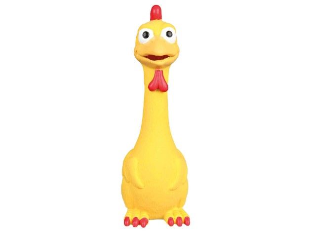 Pajaro Trixie de latex con sonido original para perros
