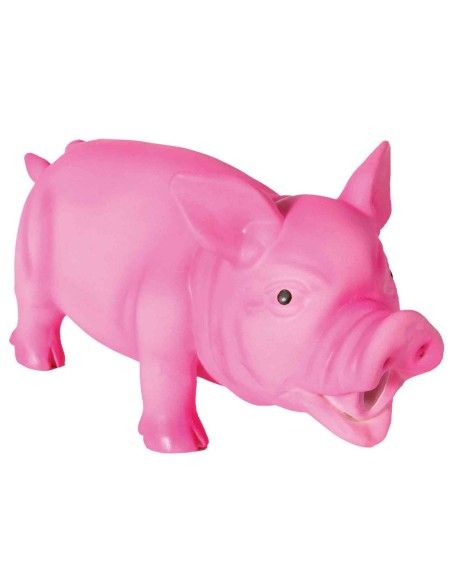 Cerdo de latex con sonido original, juguete Trixie para perros Cerdo de latex con sonido original, juguete Trixie para perros