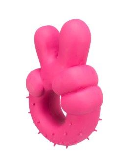 Juguete de latex, mano de la victoria de Trixie