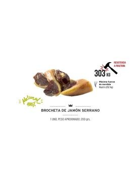 Brocheta de jamón al vacio de Mediterranean Natural Mediterranean - 1 2