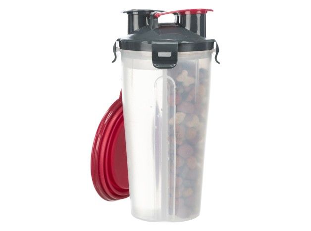 Recipiente Trixie de agua y pienso para viajar con tu perro venta online