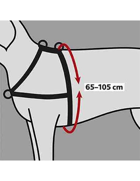 Arnés Trixie Guía Lead'n'Walk Soft, antitorenes para perros Trixie - 1 Arnés Trixie Guía Lead'n'Walk Soft, antitorenes para perros Trixie - 1