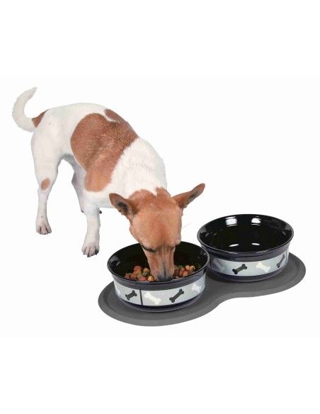 Salvamanteles Trixie de caucho natural para comederos del perro