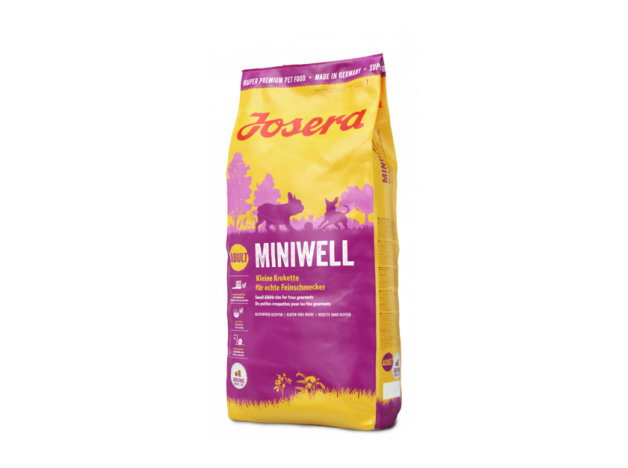 josera mini wel, alimentación para perros de razas minis envase de 15 kg
