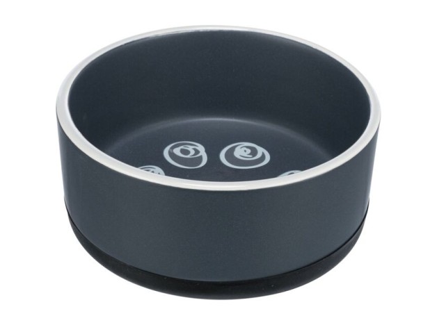 Comedero de cerámica para perros Trixie Jimmy azul para perros