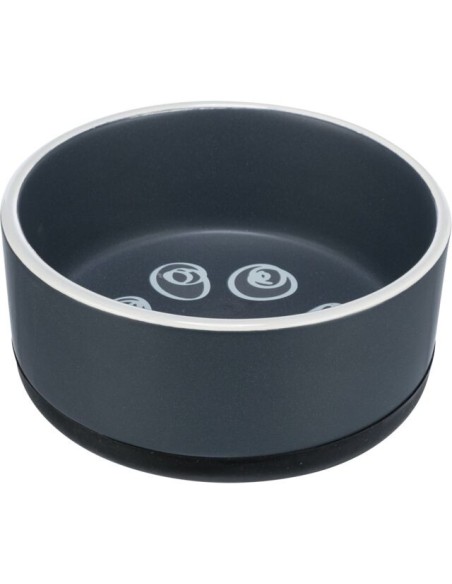 Comedero de cerámica para perros Trixie Jimmy azul para perros