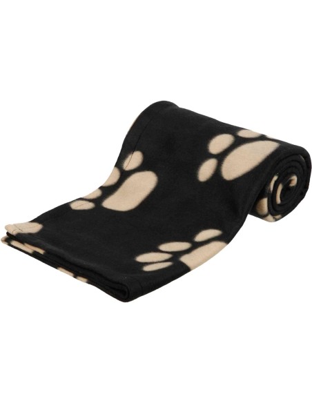 Manta-cubre-sofás-Trixie-Barney-negra-beige Manta-cubre-sofás-Trixie-Barney-negra-beige