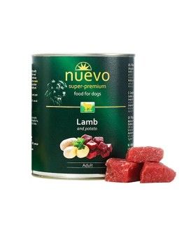 Nuevo Latas 400 gr. Cordero y Patata Para Perros Adultos