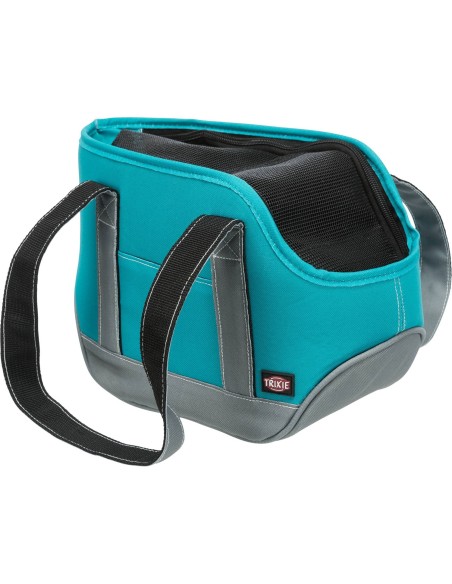 Bolso Trixie Alea azul petróleo, para llevar al perro