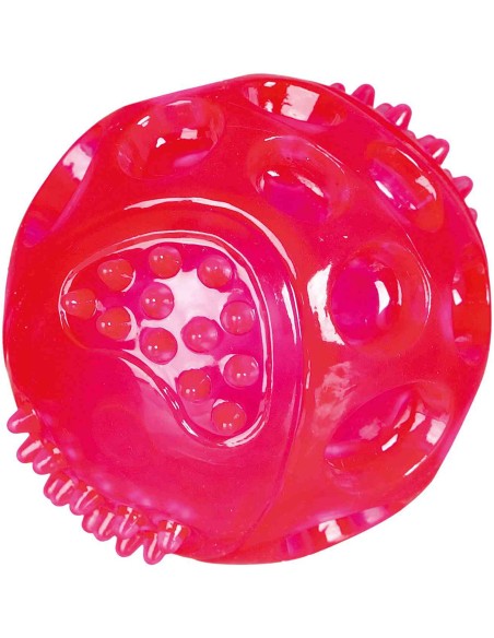 pelota luminosa Trixie flash rosa para perros pelota luminosa Trixie flash rosa para perros