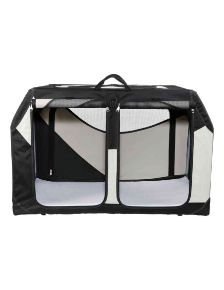 Trixie vario Doble Transportín plegable para coche  - 1 Trixie vario Doble Transportín plegable para coche  - 1