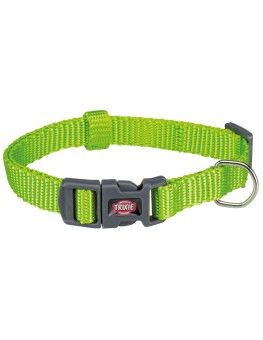 Collar Premium Trixie Nylon Verde Manzana, para perros