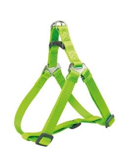 Arnes para perros, petral Trixie Nylon Premium color verde manzana