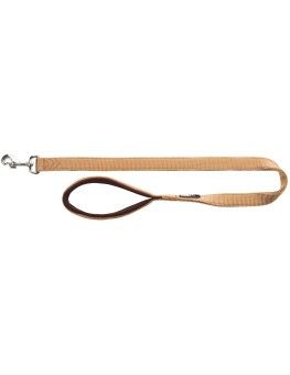 Correa Trixie Nylon Premium color Caramelo para perros
