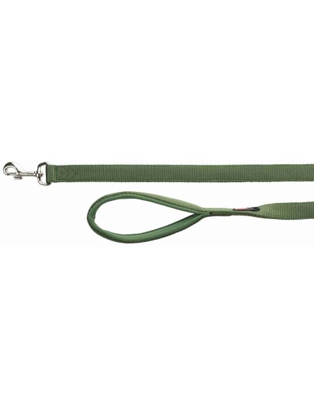 Correa Para Perros, Trixie Nylon Premium Color Verde Selva  - 2 Correa Para Perros, Trixie Nylon Premium Color Verde Selva  - 2