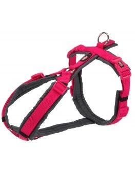 Arnés anti tirones para perros Trixie Trekking Fucsia,