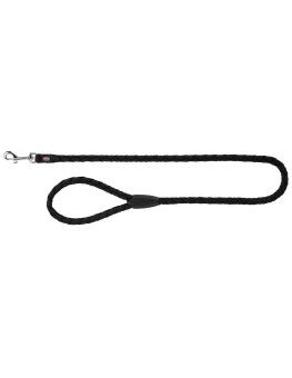 Correa nylon redondo para perros, Trixie Cavo Negra