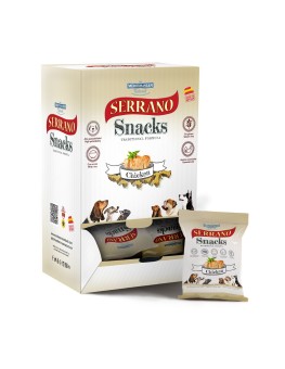 Taquitos de pollo Mediterranean bolsa de 100 gr, premios naturales para perros 2