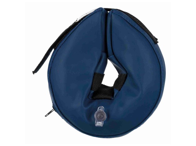 Collar inflable isabelino trixie para perros, evita lamer heridas