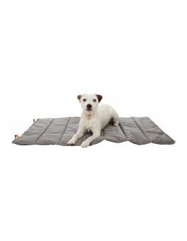 rixie confort y descanso del perro - Colección Be Nordic -  Manta de viaje Hooge gris oscura- Cama robusta y de gran calidad
