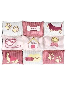 Colchoneta Patchwork Trixie beige, para perros 2