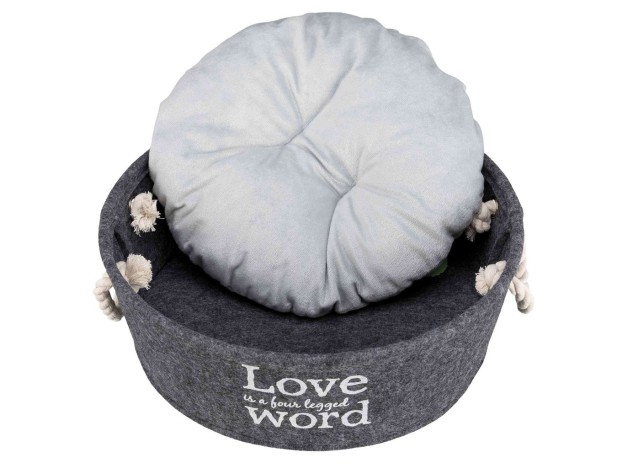 Cesto Trixie  Lian, cuna para perros, detalles del cojín