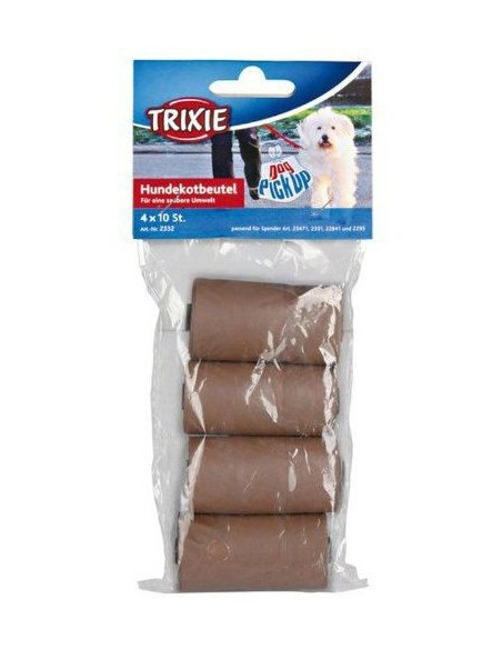 Bolsas recoge cacas Trixie para perros biodegradables