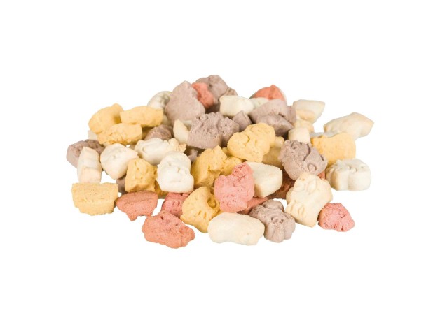 Premios Trixie, Cubo 1,300 kg Snacks de Galleta animalitos Granja  - 1