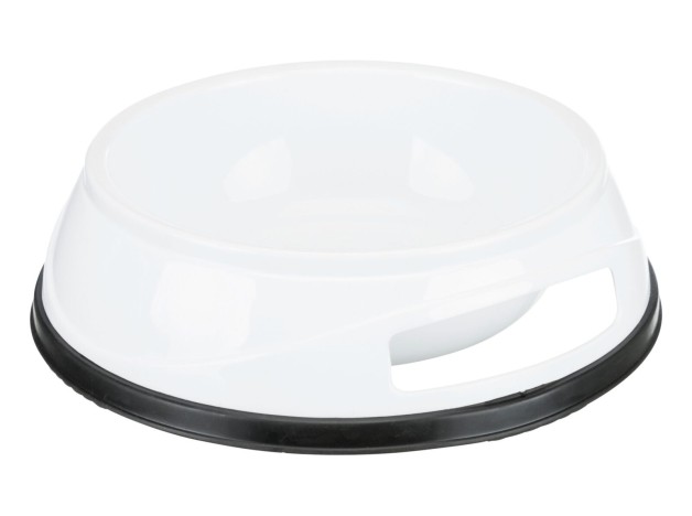 Comedero de plástico ligero con base antideslizante