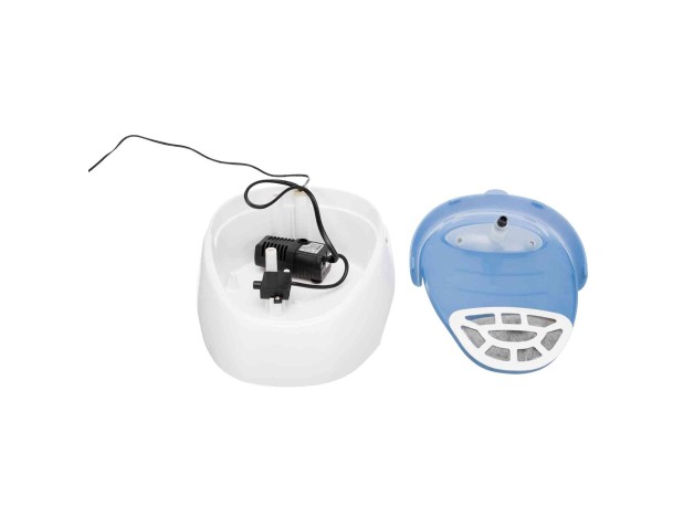 Fuente automática para perros, Trixie Duo Stream de talle de la bomba