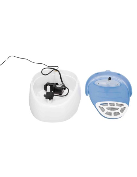 Fuente automática para perros, Trixie Duo Stream de talle de la bomba Fuente automática para perros, Trixie Duo Stream de talle de la bomba