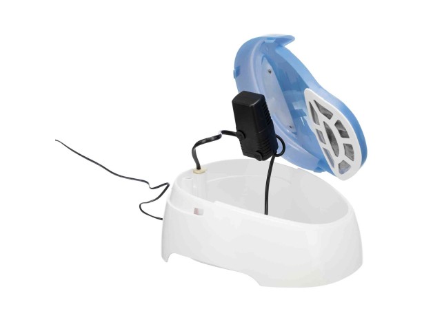 Fuente automática para perros, Trixie Duo Stream, desmontable para su mantenimiento